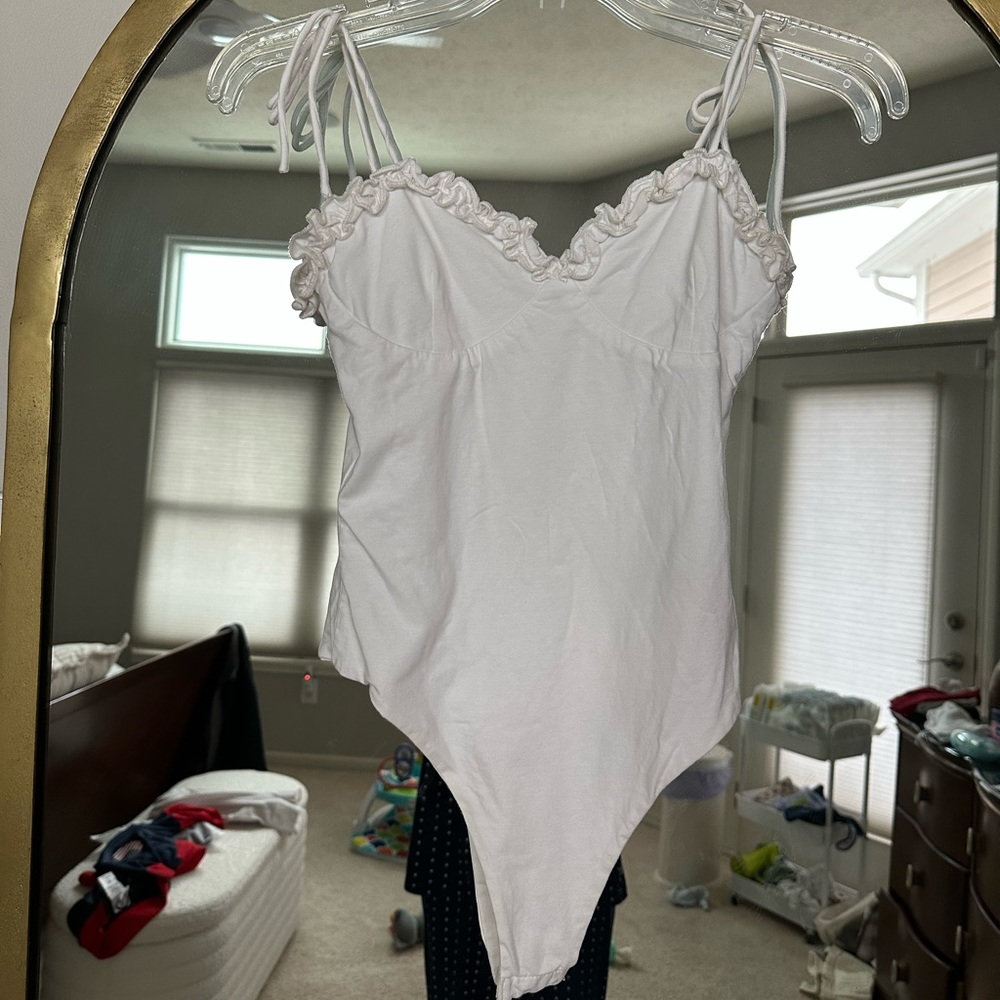 White tank bodysuit